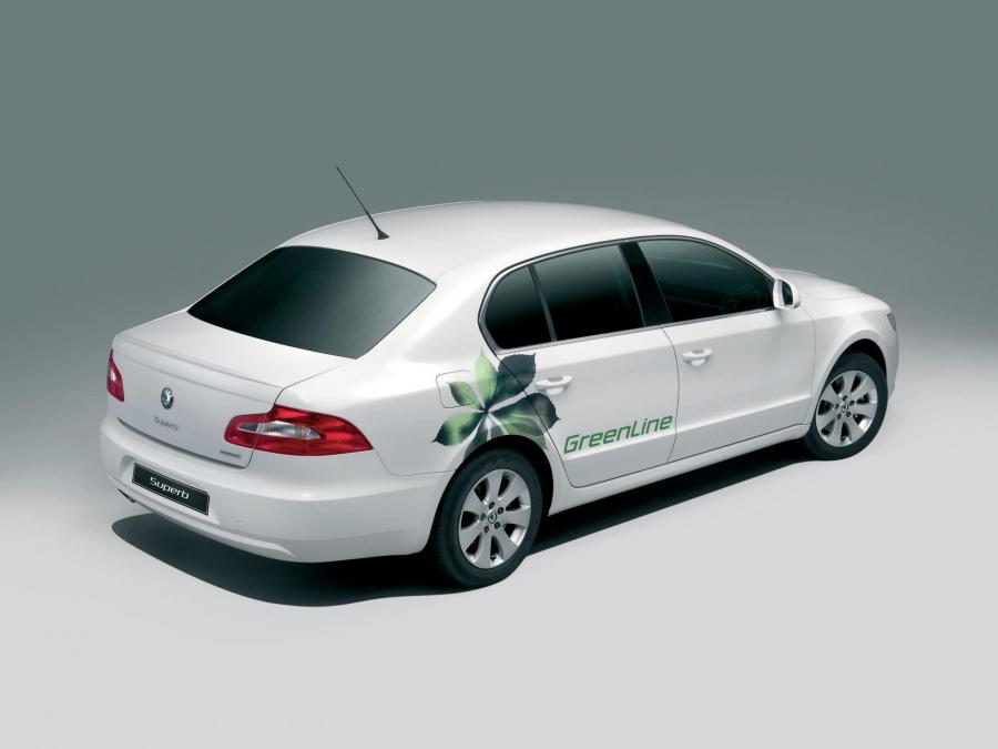  Skoda Superb GreenLine 2008 года  (фото 22 из 30)